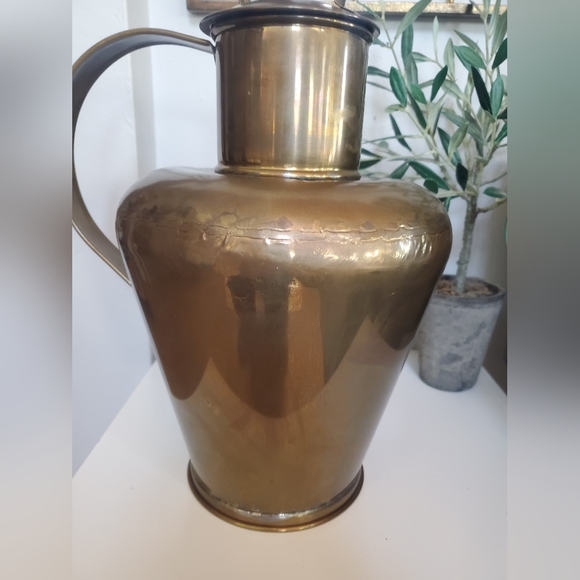Vintage Brass Ewer Jug - Picture 5 of 8